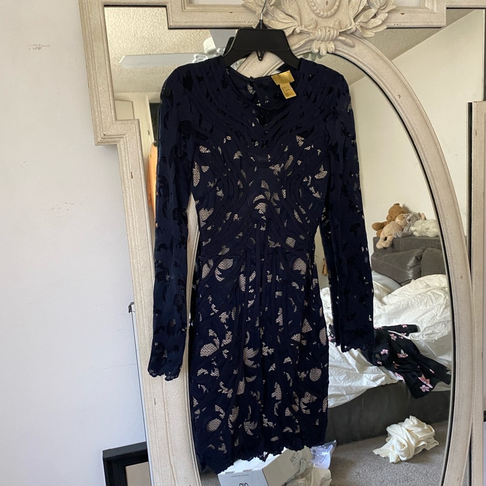 Dress hm gold collection lace mini